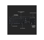 Clavier Logitech G413 SE Mecanique - Noir Aluminium