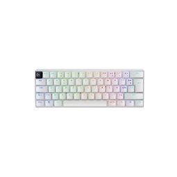 Clavier Logitech G PRO X 60 LIGHTSPEED, gaming sans fil, mécanique ultra compact TKL 60%, tactile - Blanc