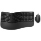 Ensemble clavier et souris Microsoft Ensemble clavier et souris ergonomique filaire USB - Microsoft Ergonomic Desktop - Noir