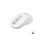 Souris Logitech Sans Fil Grande Taille Signature M650 L Silencieuse, Bluetooth- Blanc