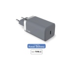 Chargeur pour téléphone mobile Force Power Chargeur Secteur GAN 1 Port C 65W Gris