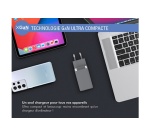 Chargeur pour téléphone mobile Force Power Chargeur Secteur GAN 1 Port C 65W Gris
