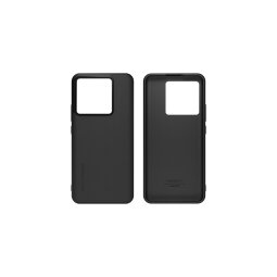 Coque et étui téléphone mobile Made For Xiaomi Coque arriere semi-rigide pour Xiaomi 13T / 13T Pro Noir