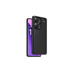 Coque et étui téléphone mobile Made For Xiaomi Coque arriere semi-rigide noir pour Redmi Note 13 Pro Plus 5G