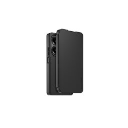 Coque et étui téléphone mobile Made For Xiaomi Etui folio noir avec dragonne amovible pour Redmi Note 13 Pro 4G