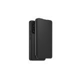 Coque et étui téléphone mobile Made For Xiaomi Etui folio noir avec dragonne amovible pour Redmi Note 13 Pro 5G