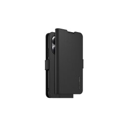 Coque et étui téléphone mobile Made For Xiaomi Etui folio premium avec stand video & dragonne amovible pour Redmi Note 13 Pro Plus 5G Noir