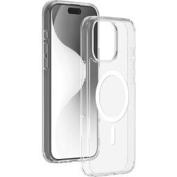 Coque et étui téléphone mobile Bbc Coque hybride transparente Magsafe IP16 Pro Max