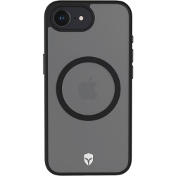 Coque et étui téléphone mobile Forcecase renforcée Air compatible MagSafe Noir pour iPhone 16e