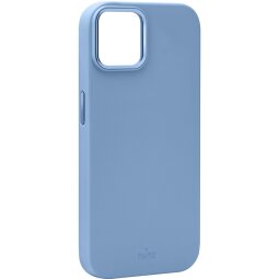 Coque et étui téléphone mobile Puro Coque en silicone Icon MagSafe iPhone 15 Plus - bleu ciel