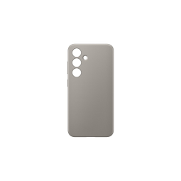 Coque et étui téléphone mobile Samsung Coque en cuir Végan pour Galaxy S24 Taupe