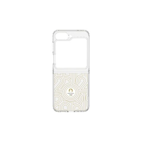 Coque et étui téléphone mobile Samsung Coque transparente GZ ZFLIP 6 ''Art Deco Paris 2024''