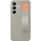 Coque et étui téléphone mobile Samsung Coque Silicone avec laniere pour Galaxy A55 5G Gris