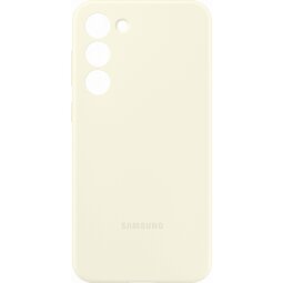 Coque et étui téléphone mobile Samsung Coque Silicone S23+ Blanc