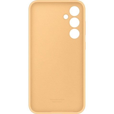 Coque et étui téléphone mobile Samsung Coque Silicone pour Galaxy S23FE Abricot