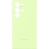 Coque et étui téléphone mobile Samsung Coque Silicone pour Galaxy S24 Ultra Vert Clair