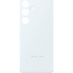 Coque et étui téléphone mobile Samsung Coque Silicone pour Galaxy S24 Gris Clair