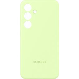 Coque et étui téléphone mobile Samsung Coque Silicone pour Galaxy S24 Vert Clair