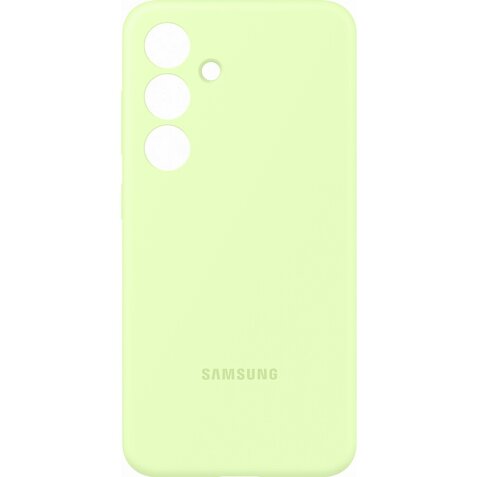 Coque et étui téléphone mobile Samsung Coque Silicone pour Galaxy S24 Vert Clair