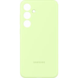 Coque et étui téléphone mobile Samsung Coque Silicone pour Galaxy S24+ Vert Clair