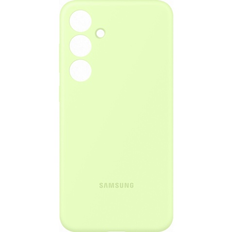 Coque et étui téléphone mobile Samsung Coque Silicone pour Galaxy S24+ Vert Clair