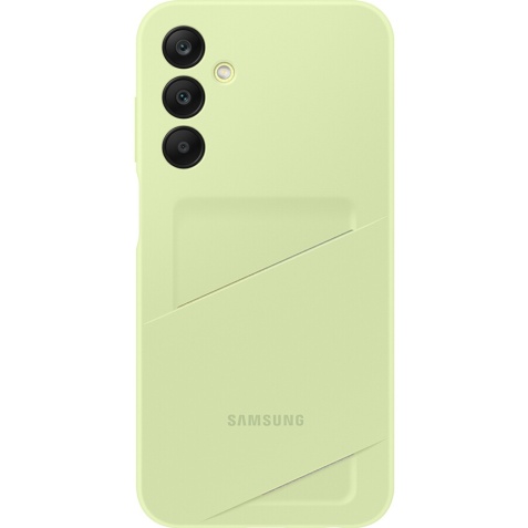 Coque et étui téléphone mobile Samsung Coque avec porte-carte pour Galaxy A25 Vert Clair