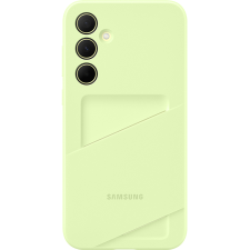 Coque et étui téléphone mobile Samsung Coque avec porte-carte pour Galaxy A35 5G Vert Clair