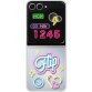 Coque et étui téléphone mobile Samsung Coque personnalisable ''Neon'' Galaxy Z Flip 6 Transparent