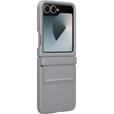 Coque et étui téléphone mobile Samsung Coque Premium Design Galaxy Z Flip 6 Gris