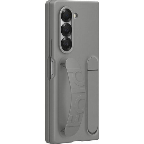 Coque et étui téléphone mobile Samsung Coque laniere avec fonction strand Galaxy Z Fold 6 Gris