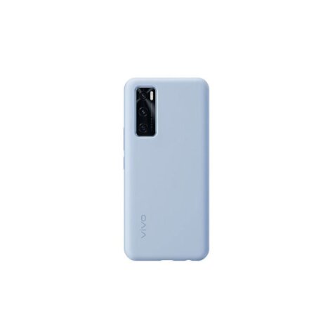 Coque et étui téléphone mobile Vivo Coque Silicone Bleue Vivo Y70