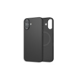 Coque et étui téléphone mobile Wefix Coque Silicone avec MagSafe pour iPhone 16 Plus - Noir