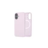 Coque et étui téléphone mobile Wefix Coque Silicone AVEC MagSafe POUR iPhone 16 - Lila