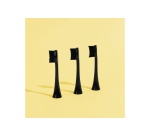 Brossette dentaire My Variations PACK X3 SOHEABLKTRIO