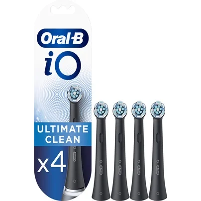 Brossette dentaire Oral B IO ULTIMATE CLEAN BLACK X4