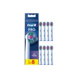 Brossette dentaire Oral B PRO 3D WHITE X8