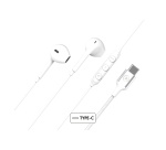 Oreillette et Kit mains-libres Force Play Force Play Kit piéton Bouton USB C Blanc