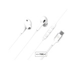 Oreillette et Kit mains-libres Force Play Kit piéton Intra USB-C Blanc