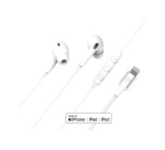 Oreillette et Kit mains-libres Force Play Force Play Kit piéton Intra Lightning Blanc