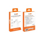 Kit piéton pour téléphone mobile Wefix KIT PIETON JACK BLANC