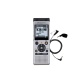 Dictaphone Om System WS-882 (4GB) Stereo + ME52 Uni-directional Microphone