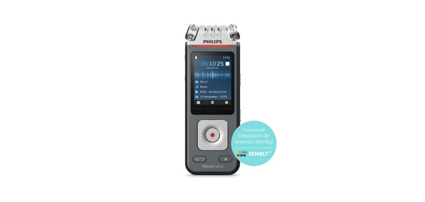 Dictáfono digital Philips VoiceTracer DVT6115