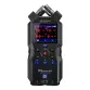 Dictaphone Zoom H4essential - Enregistreur 4 pistes 32 bits a virgule flottante - couple microphone X/Y - noir