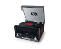 Chaine HiFi Muse Chaine micro systeme CD avec platine MT-116 WS Noir