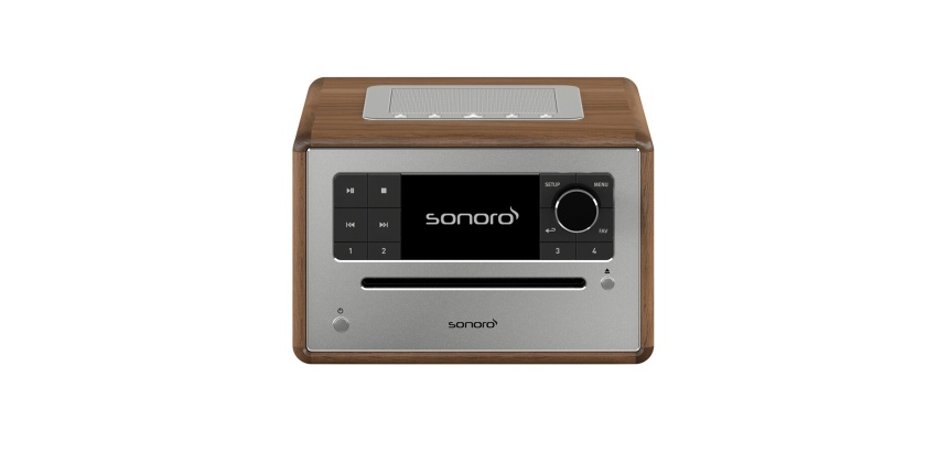Chaine HiFi Sonoro Elite Noyer Argent