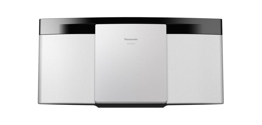 Chaine HiFi Panasonic SC-HC212EG-W Chaine Plate verticale 20W Dab+ couleur Blanche