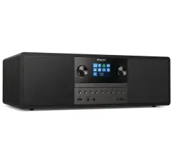 Chaine HiFi Philips Tout en un Bluetooth TAM6805 Noir