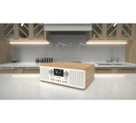 Chaine HiFi Pure Lecteur CD stereo Bluetooth Radio Classic C-D6 blanc coton