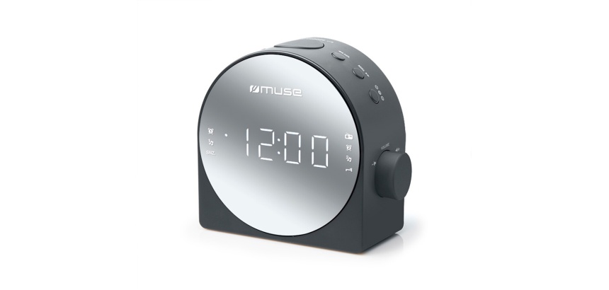 Radio-réveil Muse M-186 CMR Noir