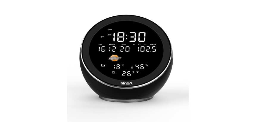 Radio-réveil Nasa WSP 1500BK Noir